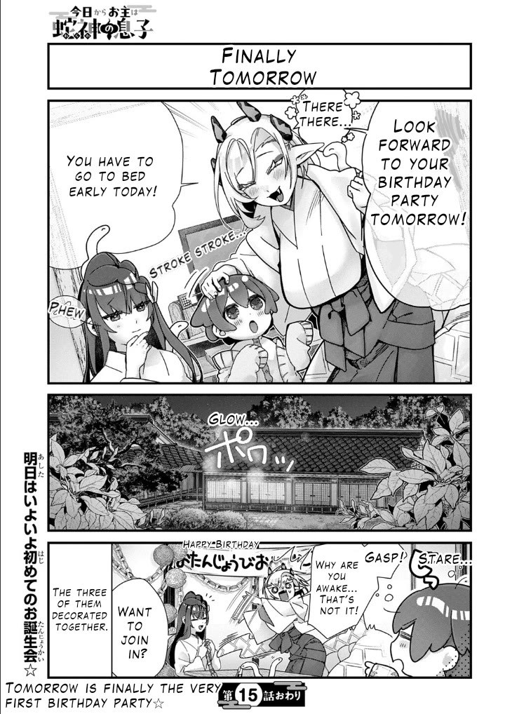 Starting Today, You are the Snake Goddess' Son Chapter 15 page 9 - Chapter 15: I'm Serious!!