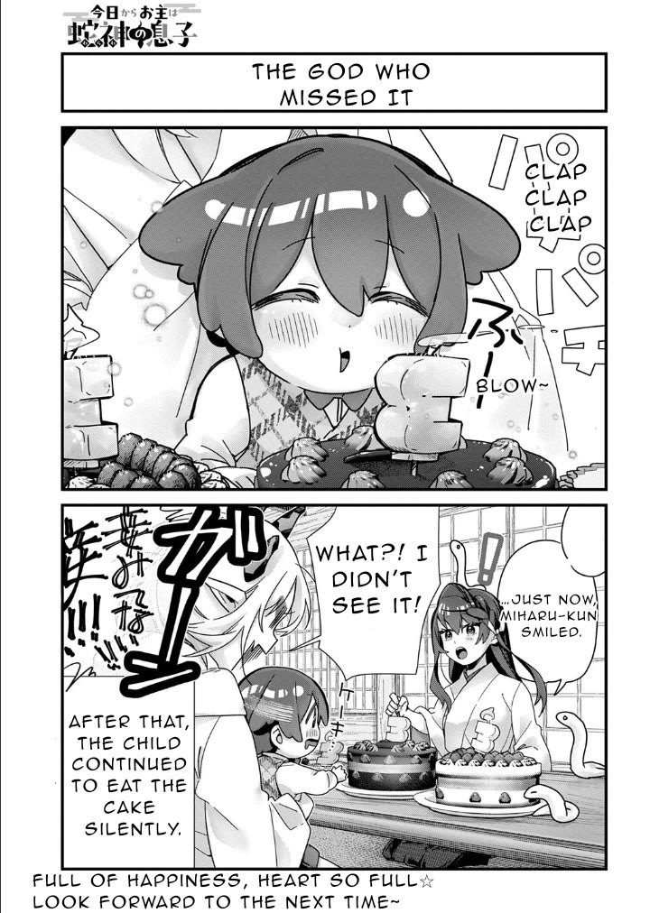 Starting Today, You are the Snake Goddess' Son Chapter 16 page 11 - Chapter 16: It's Birthday Time!!