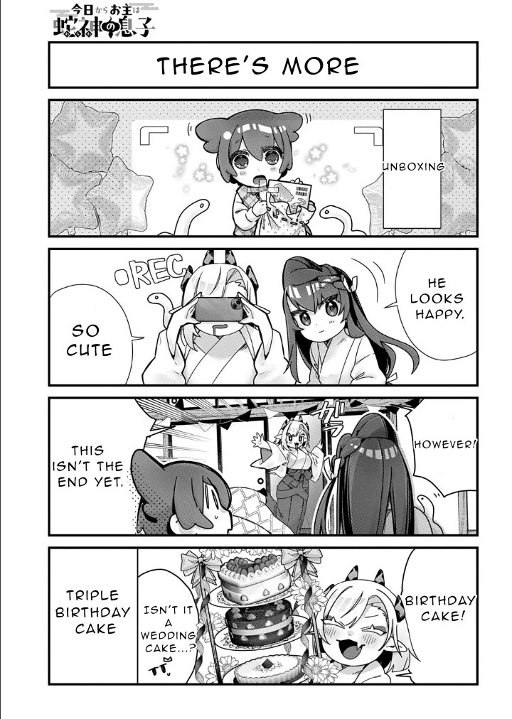 Starting Today, You are the Snake Goddess' Son Chapter 16 page 7 - Chapter 16: It's Birthday Time!!
