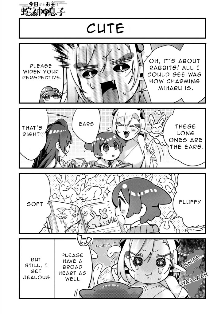 Starting Today, You are the Snake Goddess' Son Chapter 17 page 3 - Chapter 17: The Encyclopedia of Living Things!!