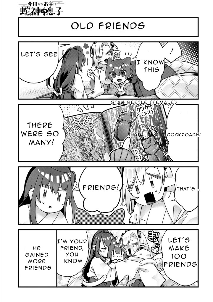 Starting Today, You are the Snake Goddess' Son Chapter 17 page 7 - Chapter 17: The Encyclopedia of Living Things!!