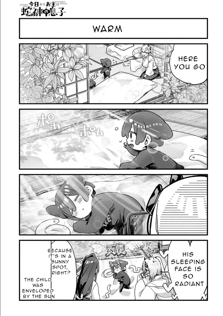 Starting Today, You are the Snake Goddess' Son Chapter 18 page 4 - Chapter 18: Nap Time!!