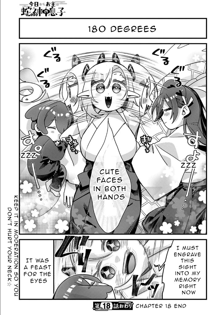 Starting Today, You are the Snake Goddess' Son Chapter 18 page 8 - Chapter 18: Nap Time!!