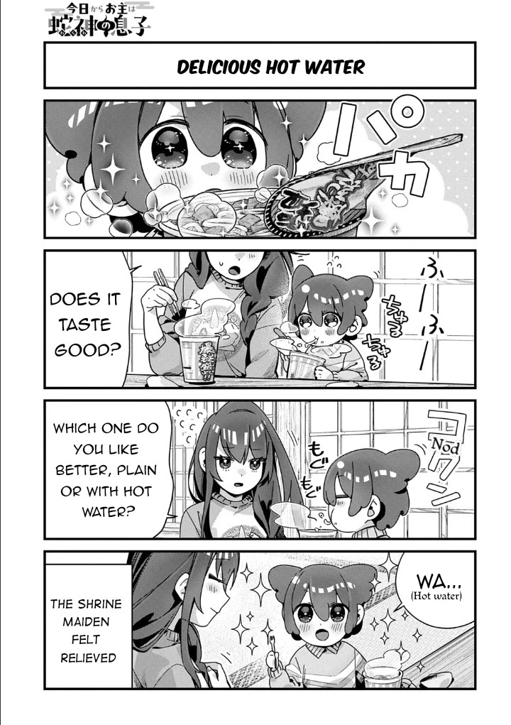 Starting Today, You are the Snake Goddess' Son Chapter 19 page 6 - Chapter 19: Late-Night Snack.