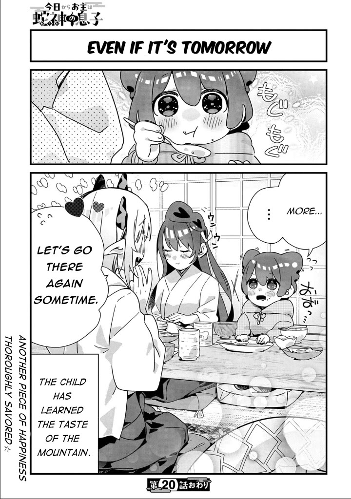 Starting Today, You are the Snake Goddess' Son Chapter 20 page 8 - Chapter 20: Time to Pick Mountain Vegetables!!
