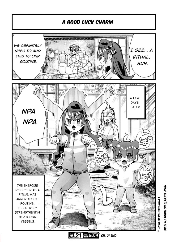 Starting Today, You are the Snake Goddess' Son Chapter 21 page 8 - Chapter 21: It's the atmospheric pressure...