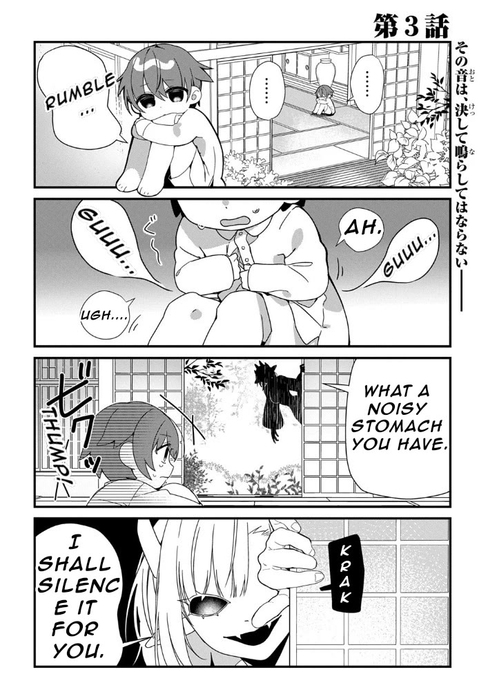 Starting Today, You are the Snake Goddess' Son Chapter 3 page 1 - Chapter 3: Time to Eat!!