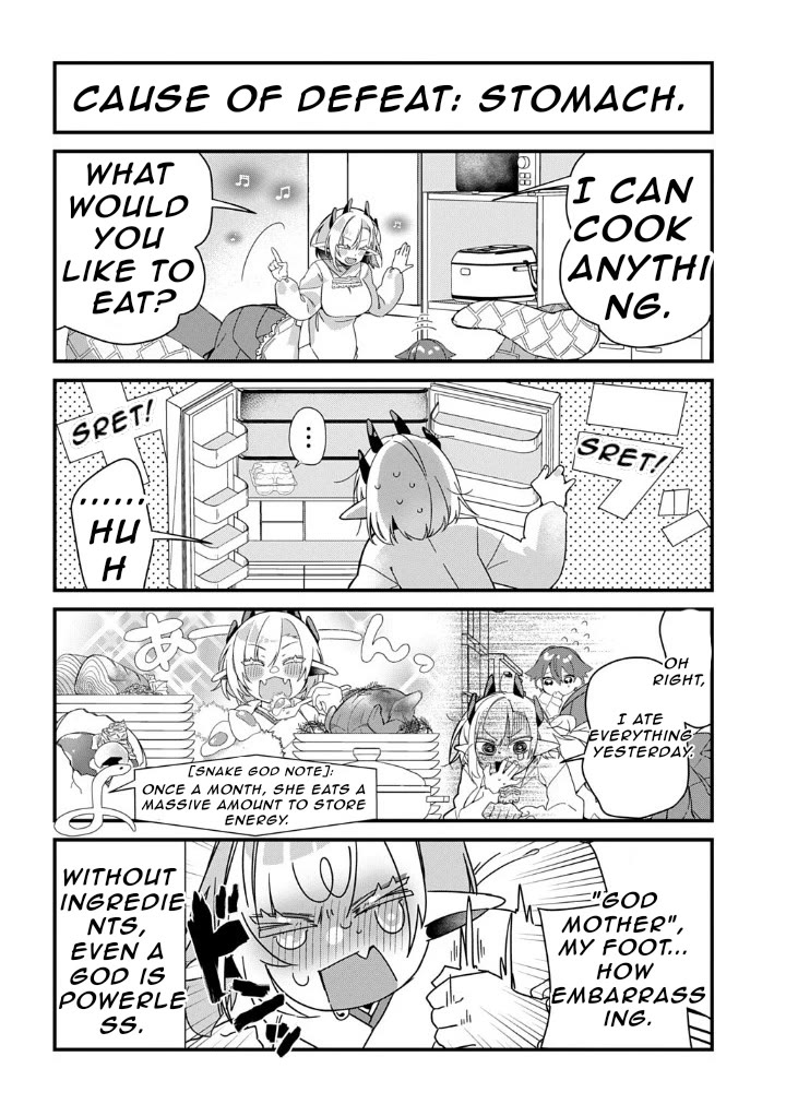 Starting Today, You are the Snake Goddess' Son Chapter 3 page 3 - Chapter 3: Time to Eat!!