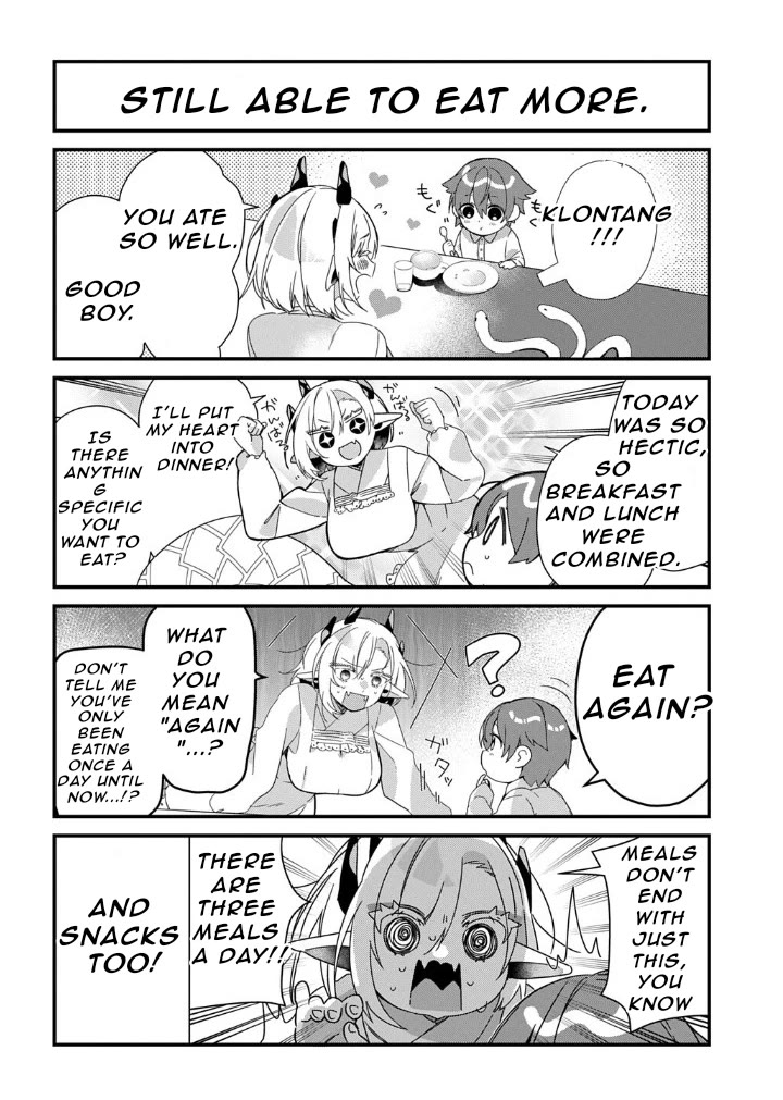 Starting Today, You are the Snake Goddess' Son Chapter 3 page 7 - Chapter 3: Time to Eat!!