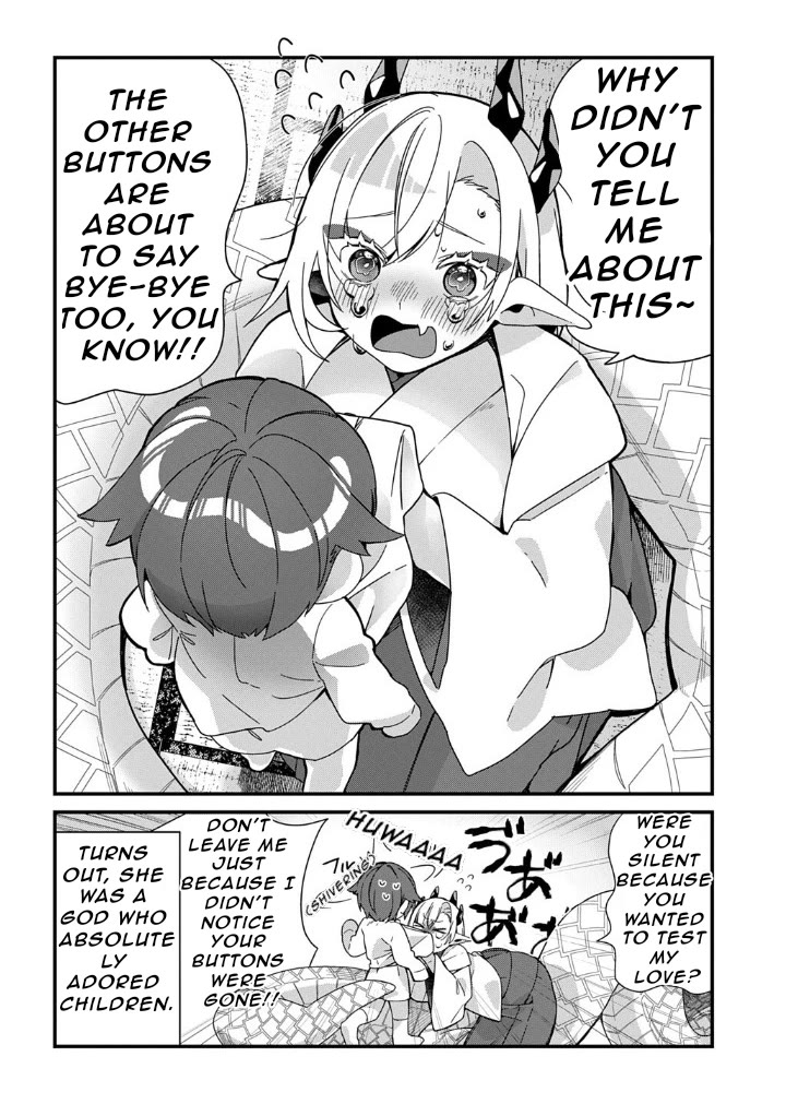 Starting Today, You are the Snake Goddess' Son Chapter 4 page 2 - Chapter 4: Off to the Tailor!!