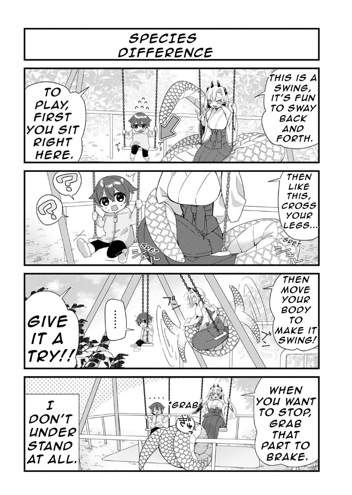 Starting Today, You are the Snake Goddess' Son Chapter 5 page 5 - Chapter 5: To the Park!!