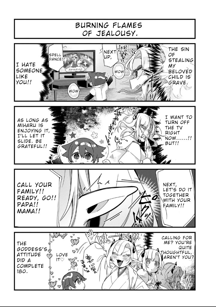 Starting Today, You are the Snake Goddess' Son Chapter 7 page 6 - Chapter 7: TV Rivals!!
