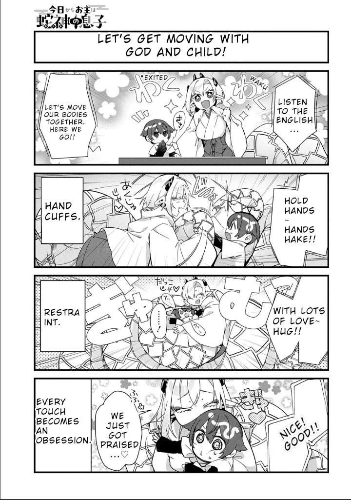 Starting Today, You are the Snake Goddess' Son Chapter 7 page 7 - Chapter 7: TV Rivals!!