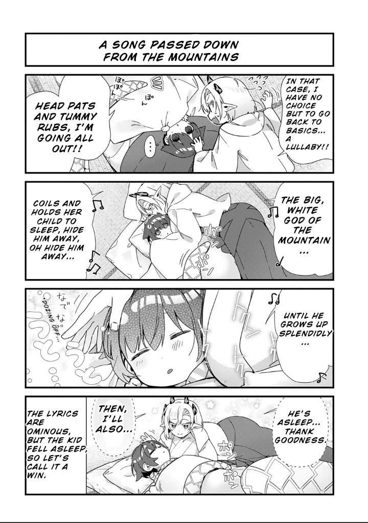 Starting Today, You are the Snake Goddess' Son Chapter 8 page 7 - Chapter 8: Bedtime Story!!