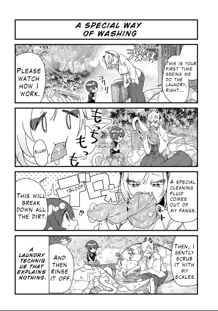 Starting Today, You are the Snake Goddess' Son Chapter 9 page 5 - Chapter 9: Doing the Laundry!!