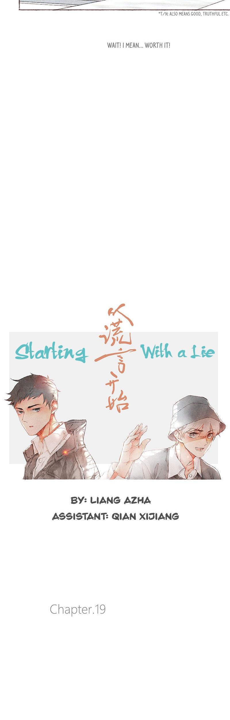Starting With a Lie Chapter 19 page 16 - Chapter 19