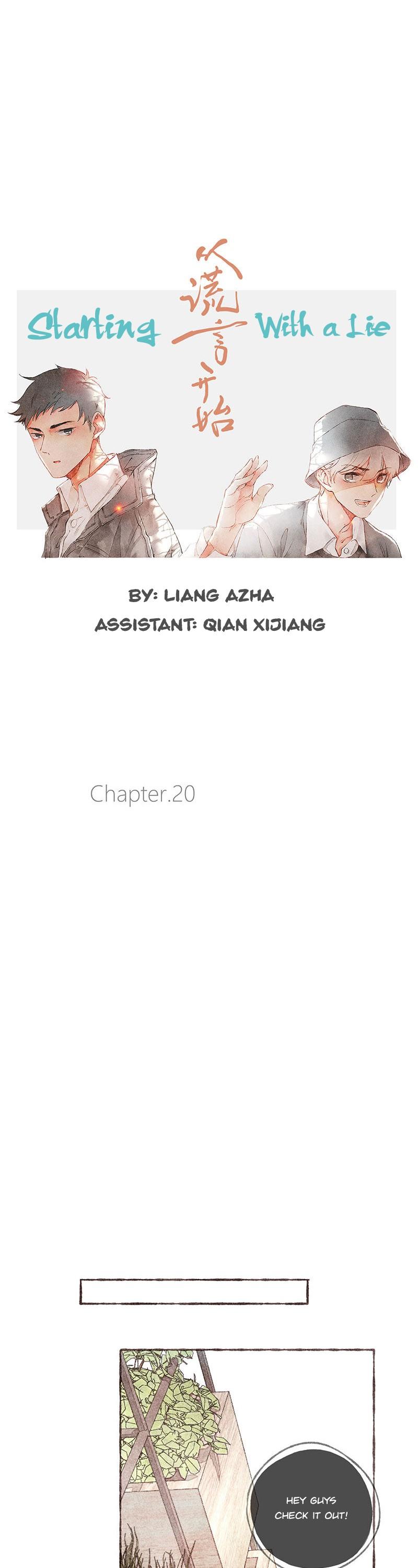 Starting With a Lie Chapter 20 page 17 - Chapter 20