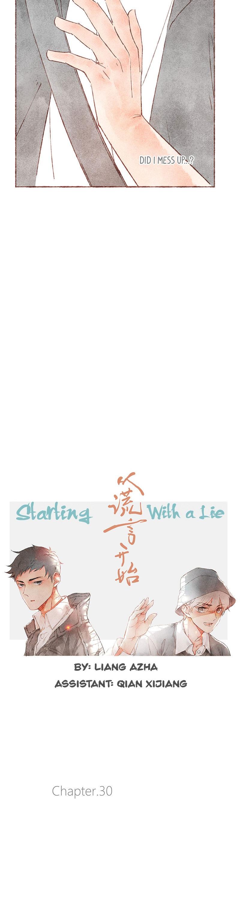 Starting With a Lie Chapter 30 page 16 - Chapter 30