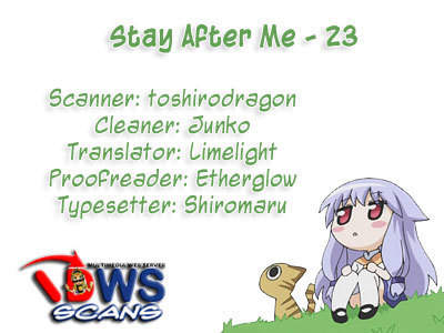 Stay After Me Chapter 23 page 18 - Chapter 23: BlockHead