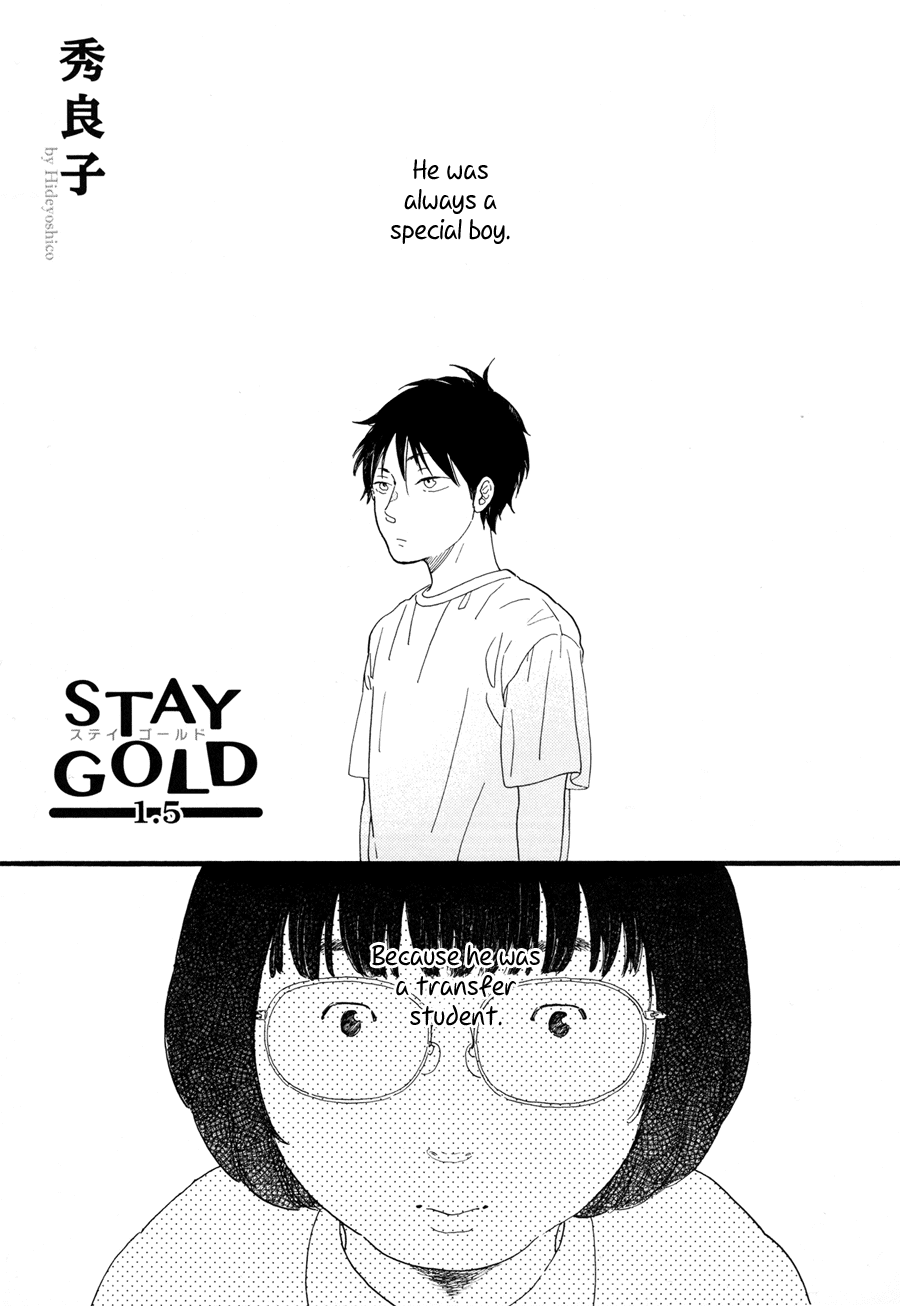Stay Gold (Hideyoshico) Chapter 1.5 page 2 - Chapter 1.5