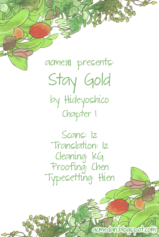 Stay Gold (Hideyoshico) Chapter 1 page 1 - Chapter 1