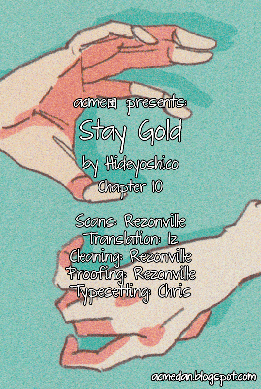 Stay Gold (Hideyoshico) Chapter 10 page 1 - Chapter 10