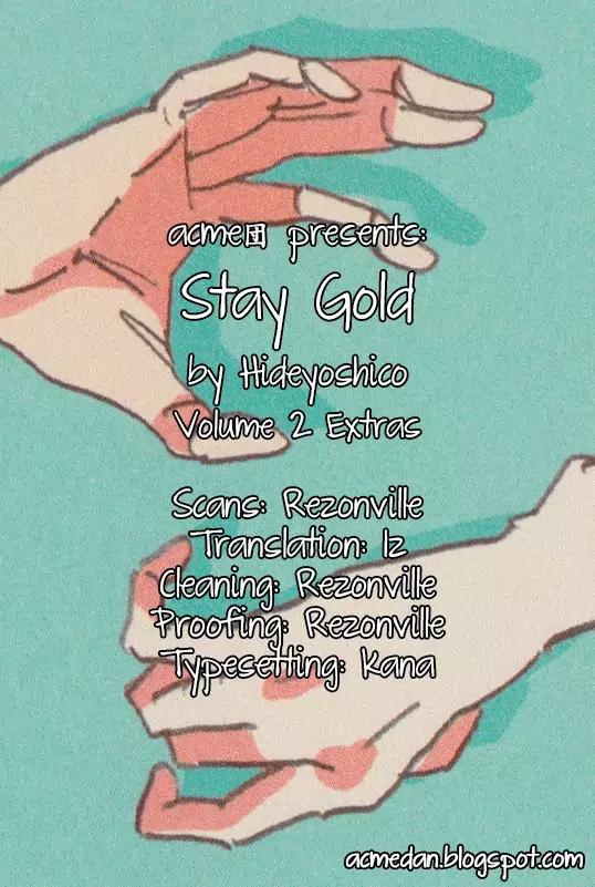 Stay Gold (Hideyoshico) Chapter 11.5 page 1 - Chapter 11.5: Extras