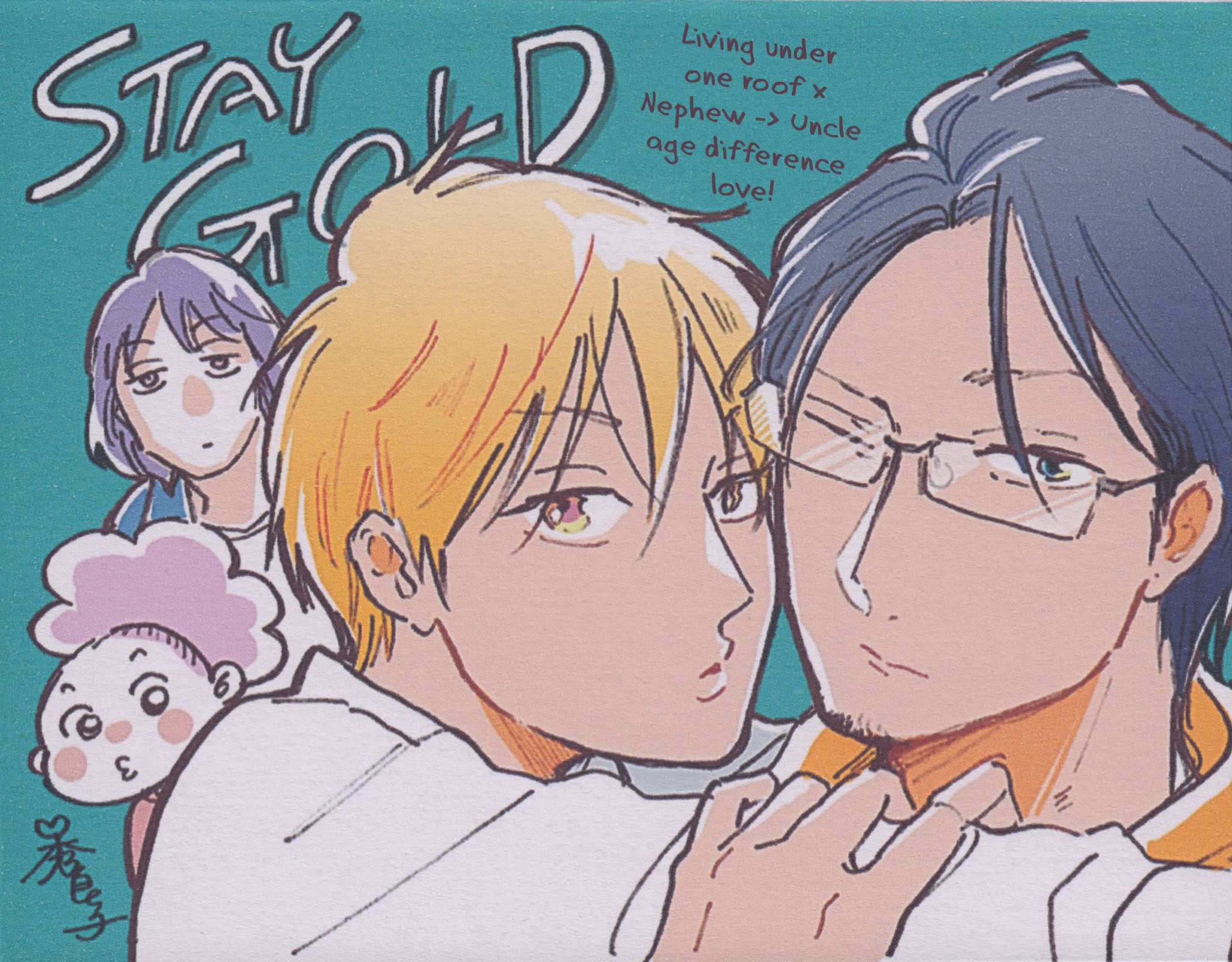 Stay Gold (Hideyoshico) Chapter 14.5 page 4 - Extra Stuff