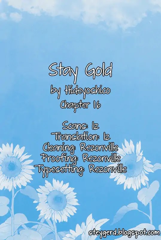 Stay Gold (Hideyoshico) Chapter 16 page 1 - Chapter 16