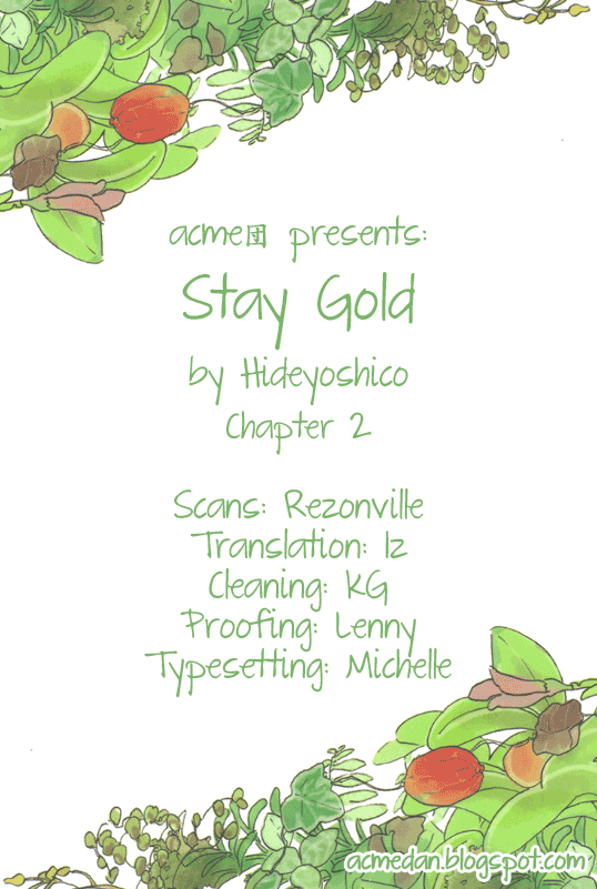 Stay Gold (Hideyoshico) Chapter 2 page 2 - Chapter 2