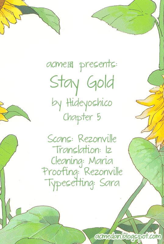 Stay Gold (Hideyoshico) Chapter 5 page 1 - Chapter 5