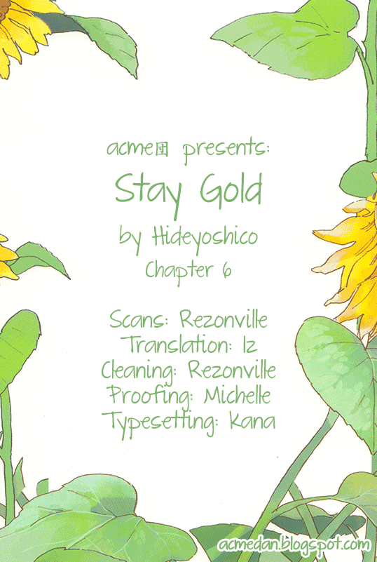 Stay Gold (Hideyoshico) Chapter 6 page 1 - Chapter 6