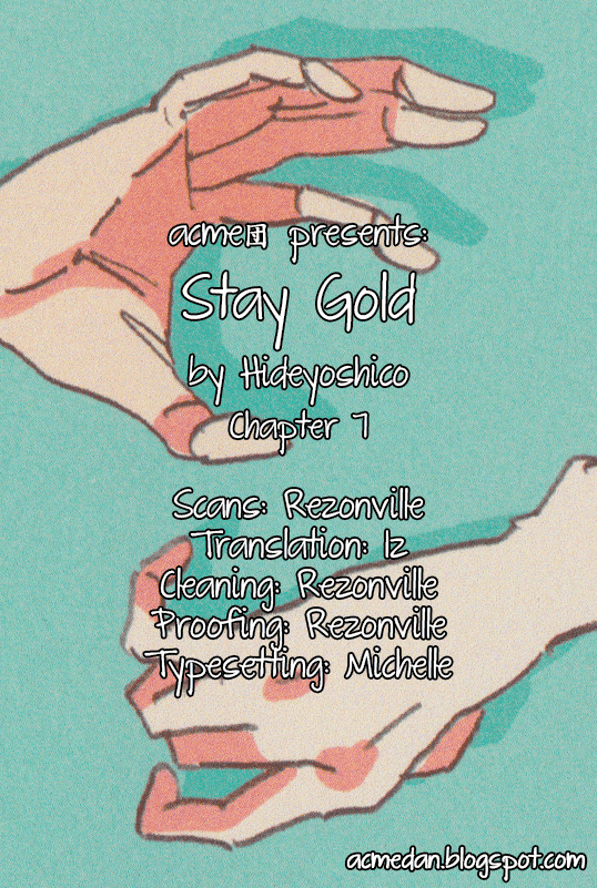 Stay Gold (Hideyoshico) Chapter 7 page 1 - Chapter 7