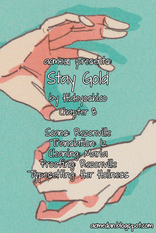 Stay Gold (Hideyoshico) Chapter 8 page 1 - Chapter 8