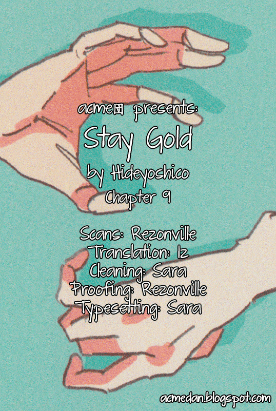 Stay Gold (Hideyoshico) Chapter 9 page 1 - Chapter 9