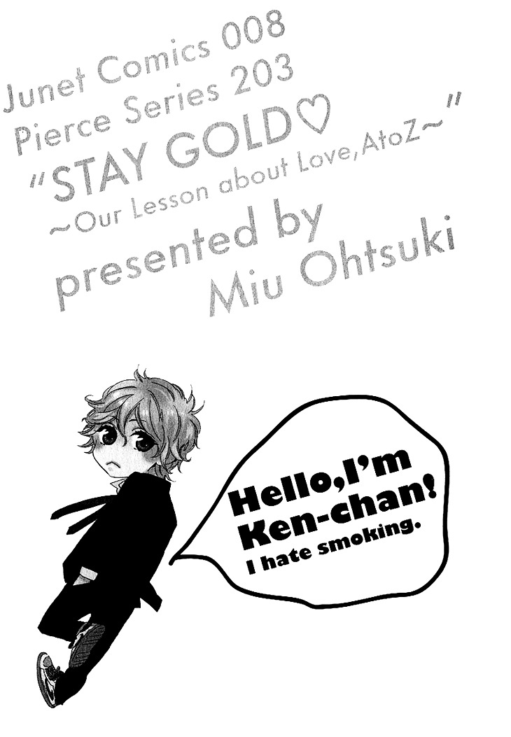 Stay Gold - Koi no Lesson A to Z Chapter 4 page 6 - Chapter 4 : Colorful Triangle