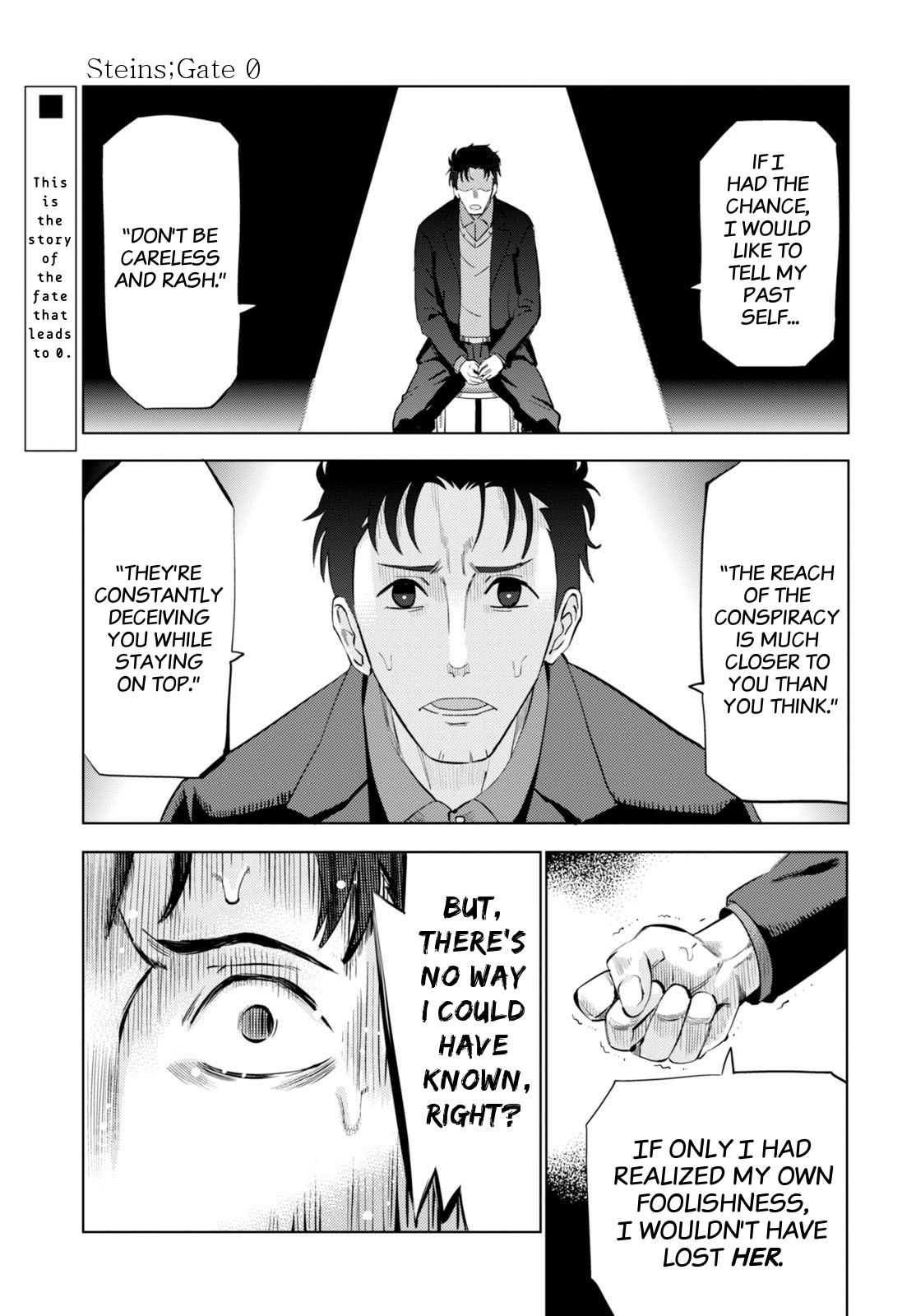 Steins;Gate 0 Chapter 0.2 page 1 - Chapter 0 v2 : Prologue