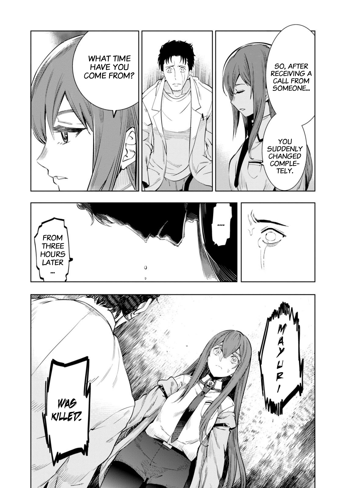 Steins;Gate 0 Chapter 0.2 page 19 - Chapter 0 v2 : Prologue