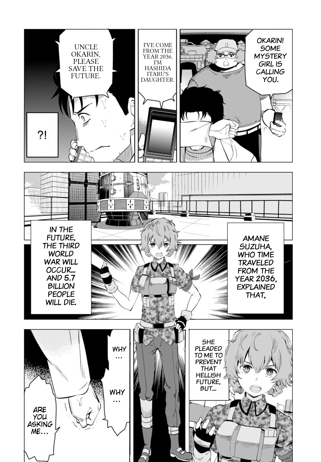 Steins;Gate 0 Chapter 0.2 page 36 - Chapter 0 v2 : Prologue