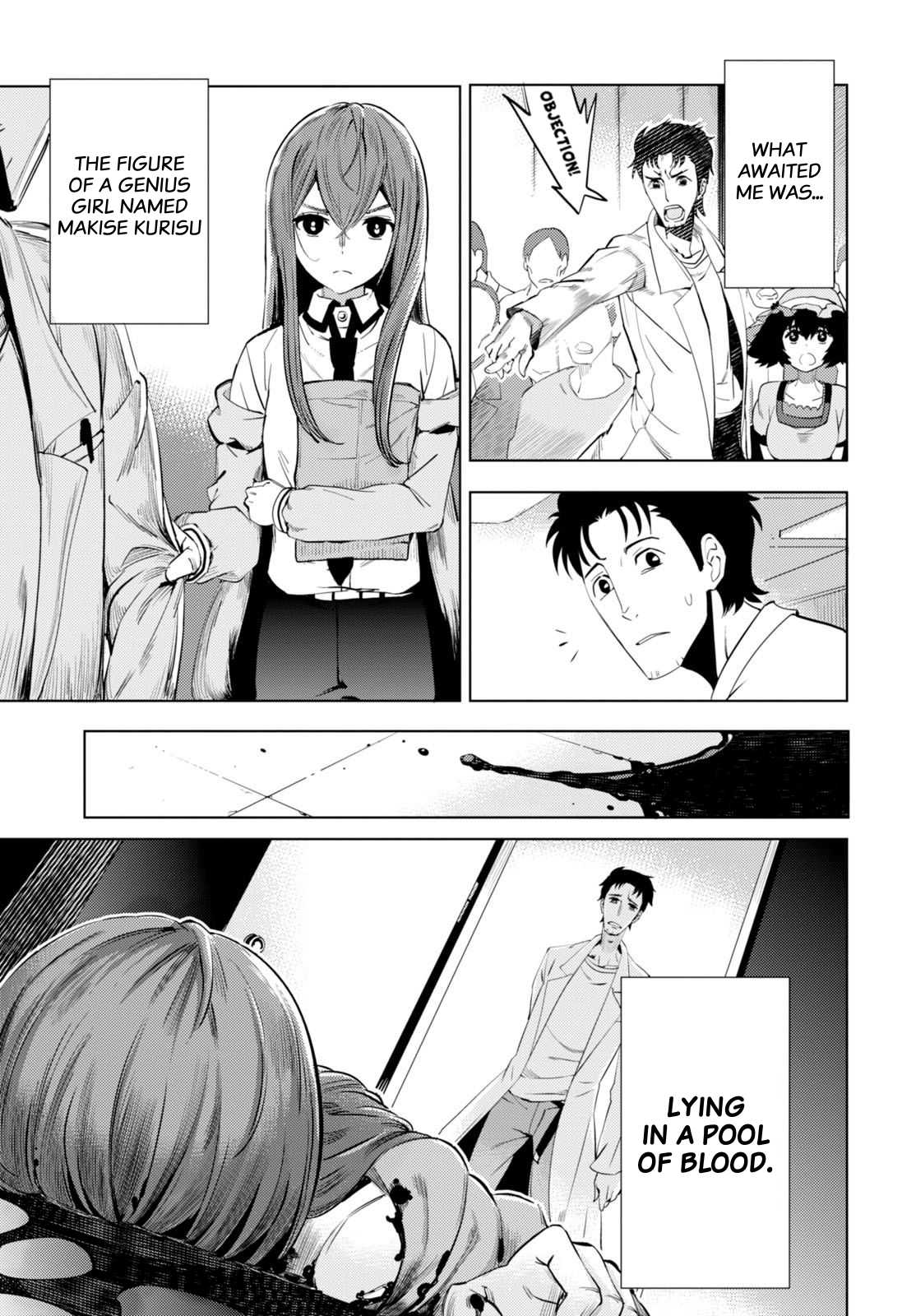 Steins;Gate 0 Chapter 0.2 page 5 - Chapter 0 v2 : Prologue