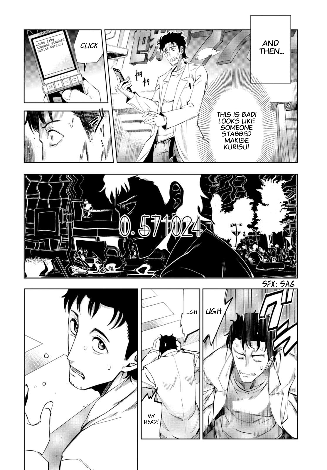 Steins;Gate 0 Chapter 0.2 page 6 - Chapter 0 v2 : Prologue