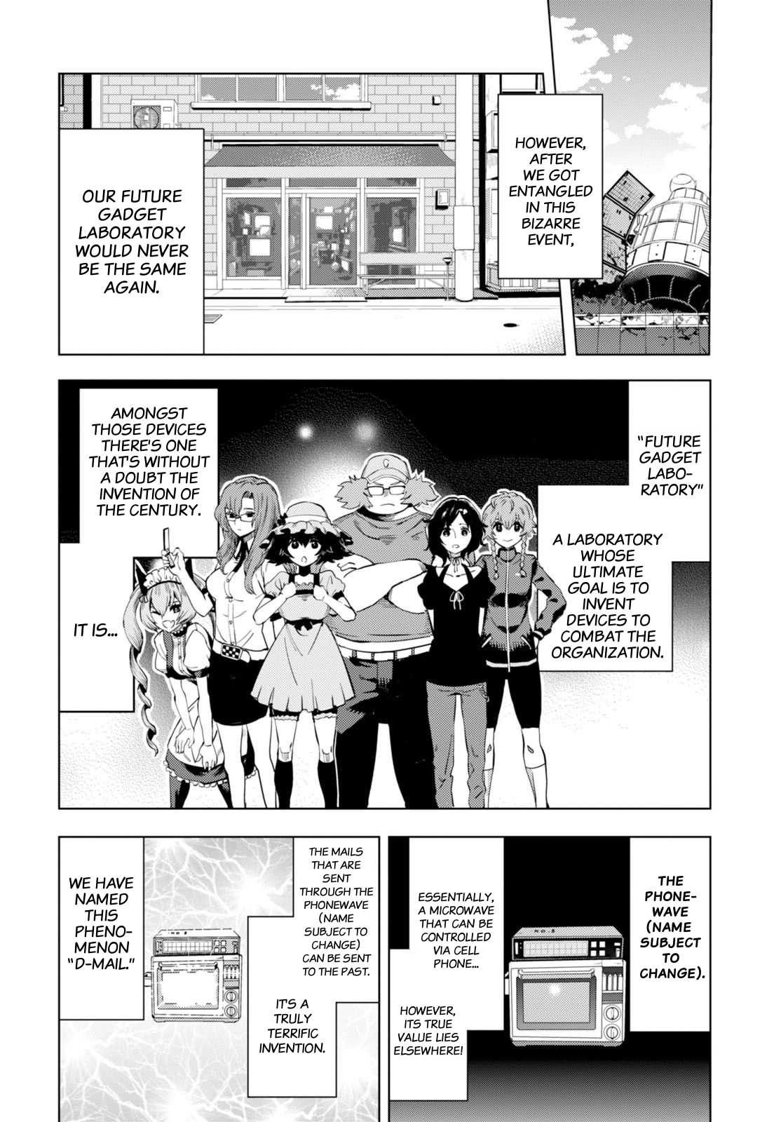 Steins;Gate 0 Chapter 0.2 page 8 - Chapter 0 v2 : Prologue