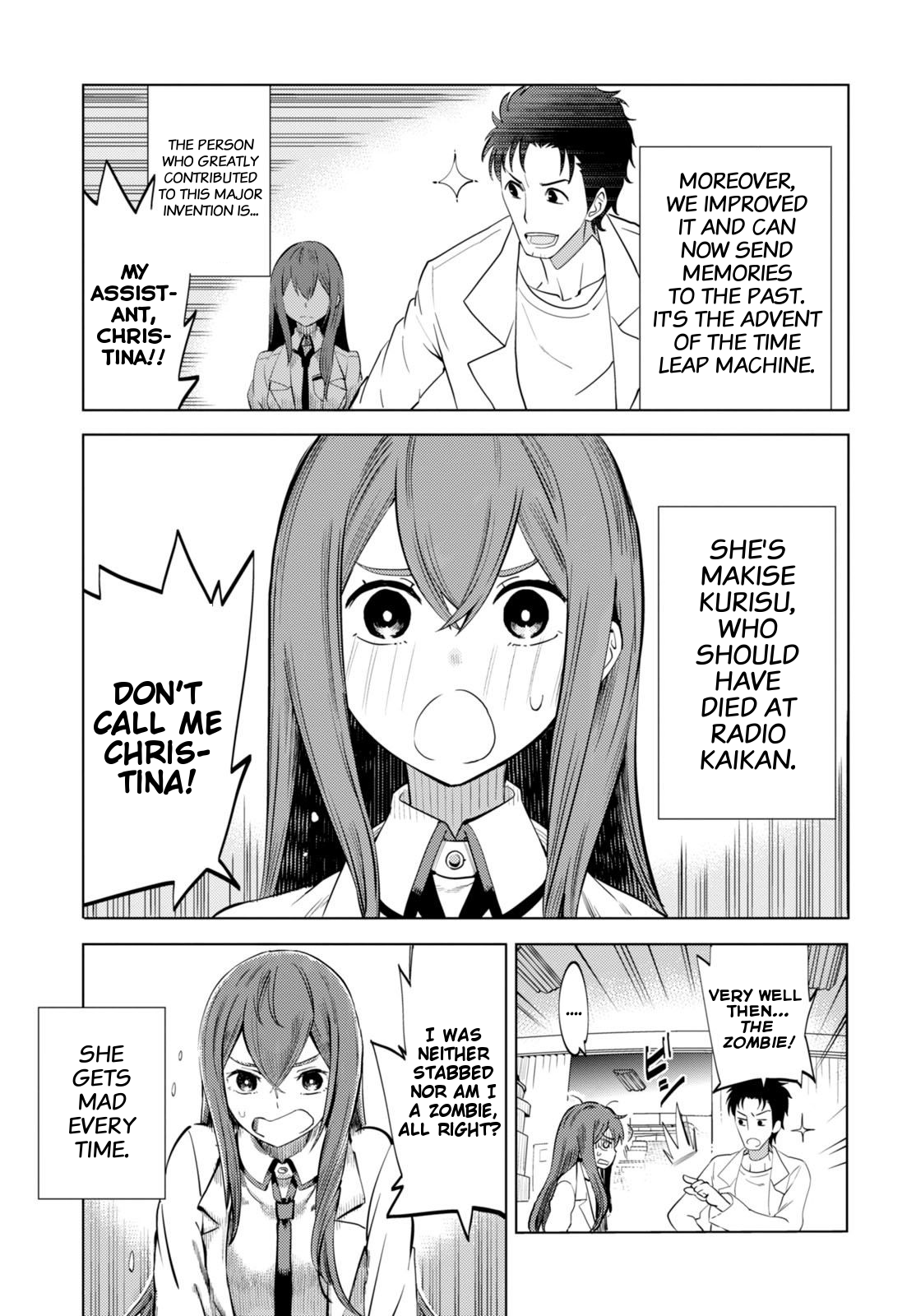 Steins;Gate 0 Chapter 0.2 page 9 - Chapter 0 v2 : Prologue