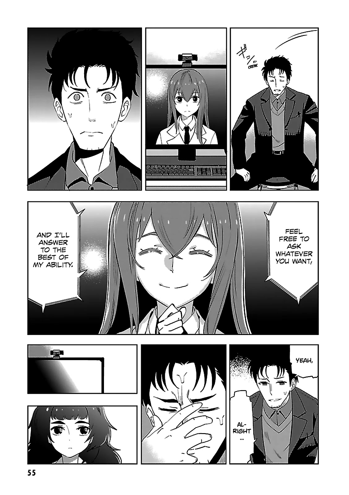 Steins;Gate 0 Chapter 2 page 10 - Chapter 2: Makise Kurisu