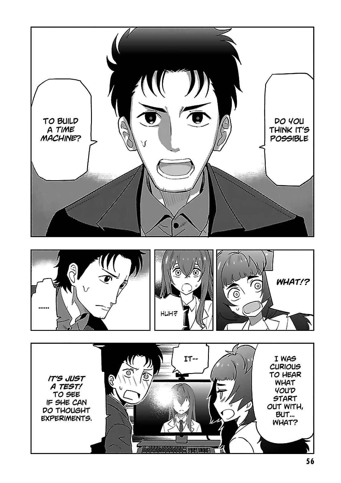 Steins;Gate 0 Chapter 2 page 11 - Chapter 2: Makise Kurisu