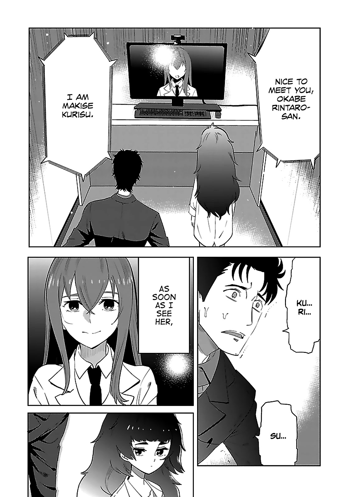 Steins;Gate 0 Chapter 2 page 4 - Chapter 2: Makise Kurisu