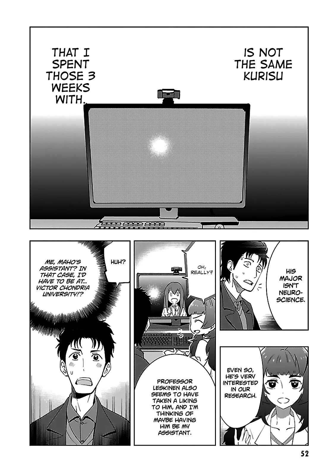 Steins;Gate 0 Chapter 2 page 7 - Chapter 2: Makise Kurisu
