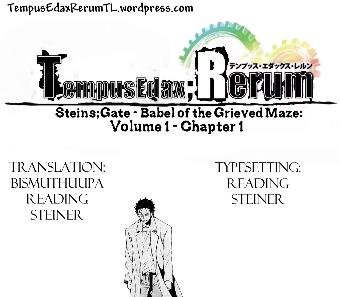Steins;Gate - Aishin Meizu no Babel Chapter 1 page 51 - Chapter 1: August 15th 2010 - 1