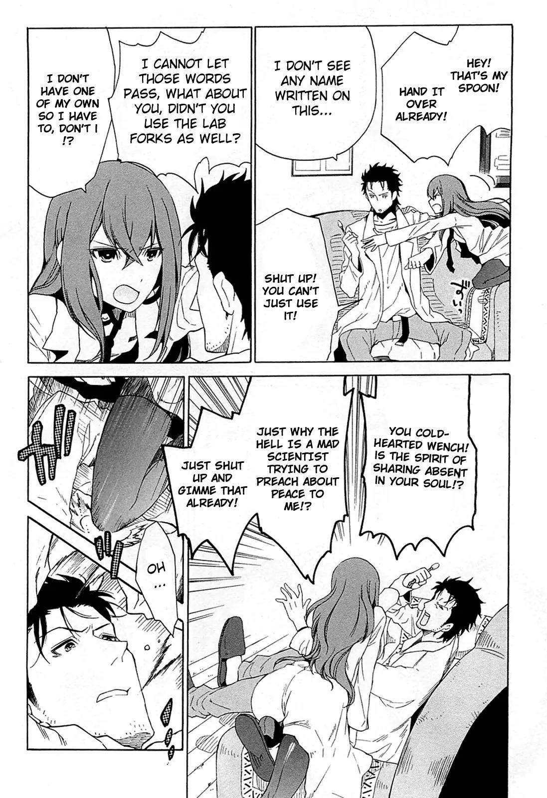 Steins;Gate - Aishin Meizu no Babel Chapter 1 page 6 - Chapter 1: August 15th 2010 - 1