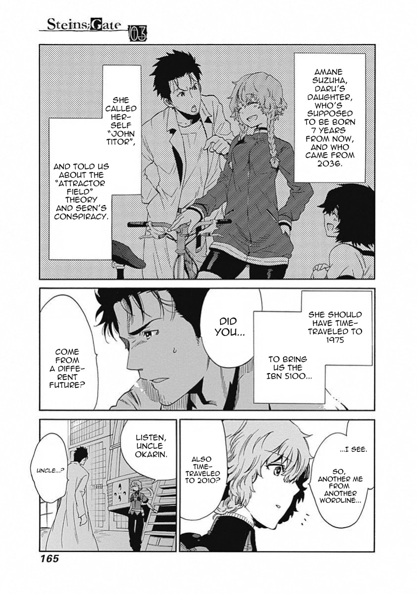 Steins;Gate - Aishin Meizu no Babel Chapter 14 page 14 - Chapter 14: August, 21, 2010: 1